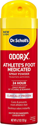 Dr. Scholl's Athlete's Foot and Odor Fighting Spray Powders, 2-Pack — 2