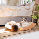 CHEERHOME PETS Sisal Cat Scratcher Bed Indoor Wooden Cat Furniture (Large) — 2