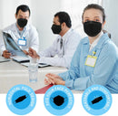 kn95 Face Masks 20 Pack, Breathable Comfortable and Disposable KN95 Mask, Black — 5