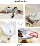 1200PCS 8mm Glass Beads for Jewelry Making, 24 Colors Crystal Beads Bracelets Making Kit, 2 Box Round Beads Suitable… — 3