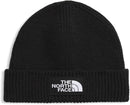 THE NORTH FACE TNF Logo Box Cuffed Beanie | Classic Fit, Rib Knit Winter Hat for Men & Women — 1