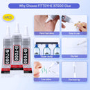 FITTDYHE 3PCS Jewelry Glue - 15ML/0.5fl oz Clear DIY Craft Glue for Rhinestones, Waterproof Strong Bond Adhesive for… — 4