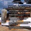 Marine Vinyl UV Protectant & Leather Conditioner – Long-Lasting UV Defense for Boat Seats, Vinyl, Plastic & Rubber – Repels Salt, Moisture & Sun Damage – Restores Shine & Flexibility – Made in USA — 4