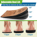 Heel Lifts for Women– Shoe Lifts for Women – Heel Pads and Heel Inserts for Heel Pain Relief – Adjustable Heel Lift – Pack of 2（M） — 4