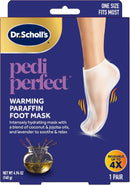Dr. Scholl's Pedi Perfect Warming Paraffin Wax for Feet, Foot Mask — 1