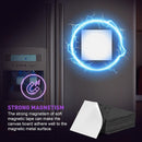 ESRICH 24 Pack 3x3IN Mini Magnetic Canvas Panels, Small Canvases for Painting for Oil, Watercolor, Acrylic Painting & DIY Crafts with 24PCS 3x3IN Square Flat Canvas Boards, 24PCS Soft Magnets | 3 x 3 in (24 Pack) — 4