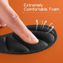Adhesive Back of Heel Cushion Pads, Heel Grips Inserts for Boots, Too Big Loose Shoes, Reusable Heel Guards Liners for Women Men, Improve Shoe Fit — 4