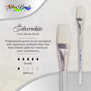 Silver Brush Limited Silverwhite Stroke Watercolor Paintbrush, Size 1 in — 2