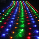 Dazzle Bright Christmas 360 LED Net Lights, 12FT x 5 FT Connectable Waterproof String Lights Clear Wire with 8 Modes, Christmas Decorations for Indoor Outdoor Xmas Yard Garden Decor (Multi Colored) — 4