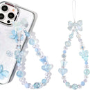 Phone Charms Strap-Pink Bow Strawberry Cherry Charm Strap Universal Lanyard Chain String for Phone Case photo 1