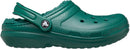 Crocs Unisex Adult Classic Lined Clog – Emerald — 5