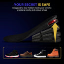 Height Increasing Insoles | Add 1 to 2 Inches | Adjustable Layered Elevator Shoe Inserts for Men & Women | Discreet | Comfort Cushion | Fits All Shoe Types — 7
