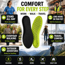 4D Cloud Anti Fatigue Memory Foam Shoe Inserts Men Women, Cushion Insoles — 6