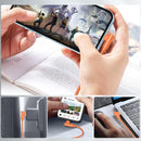 APFEN USB C Cable 10FT, 60W Fast Charging 90 Degree USB C 3-Pack 5