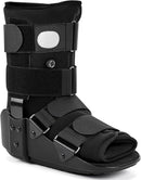 Medibot Advanced Walking Boot for Ankle Injuries & Fractures Adjustable Air Splint with Pump, Medium Black, Fits Shoe Size 6-10'', Men and Women — 1