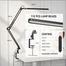 SKYLEO Desk Lamp for Home Office, Eye Comfortable LED Desk Light for Long Hours, Adjustable Swing Arm with Memory… — 3
