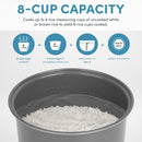 AROMA Digital Rice Cooker, 4-Cup (Uncooked) / 8-Cup (Cooked), Steamer, Grain…