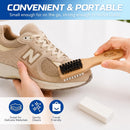 Suede & Nubuck Shoe Cleaner Kit, 2-in-1 Suede Brush & Eraser for Shoes — 4
