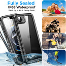 AICase for iPhone 16e Case/iPhone 17e Case Waterproof, Clear Water Proof Shockproof Dustproof Snowproof Full Body Rugged Transparent Underwater Phone Case for iPhone 16e/17e Built-in Screen Protector — 8