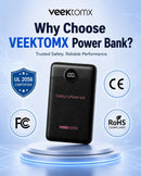 VEEKTOMX 10000mAh Mini Power Bank, 22.5W Fast Charger for iPhone Android photo 3