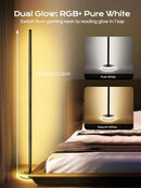 Smart Corner Floor Lamp, RGBICW LED Standing Lamp with App Control, 16 Million Colors with Music Sync, Dimmable… — 7