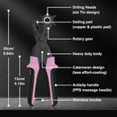 Diyife Leather Hole Puncher, Revolving Punch Plier, 6 Size Adjustment, Pink — 5