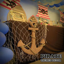 2 Pack Fish Net Decorations for Party, Natural Cotton Hawaiian Table Runner Party Fishing Net Decorative, Nautical Themed Decor Cotton Fishnet Under The Sea Pirate Ocean BeachHalloween Decor | 2pack-a — 7