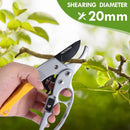 Germany Pruning Shears For Gardening, Arthritis Weak Hand Snips, 4x cutting power trimming, 1-Inch Cut Capacity Garden Clippers, Ergonomic handle, Rust resistant, high strength steel, Sharp | Yellow — 3