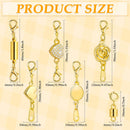 Paxcoo 12Pcs Magnetic Necklace Clasps and Closures, Locking Magnetic Jewelry Clasps, Magnetic Necklace Extender,… — 2