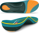WalkHero Arch Support Inserts for Plantar Fasciitis and Heel Pain Relief - Mineral Green — 1
