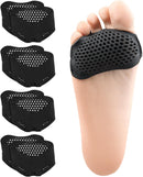 Metatarsal Pads 4 Pairs Ball of Foot Cushions for Women and Men,Foot Pads for Pain Relief for Shoes Pads, Bunion Forefoot Pads, Foot Cushion for Ball of Feet (Black) 1
