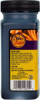 Fiebing's Edge Kote (4oz) - Black - Flexible, Water Resistant Coating for Leather Edges, Medium Gloss - for Color Coating and Protecting Edges of Leather Shoes, Crafts and Furniture — 2