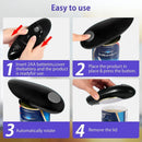 Electric Can Opener, Handheld One-touch Automatic Can opener, Smooth Edge Kitchen Gadget Can Openers Electric for… — 4