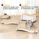 Cat Scratcher, Durable Scratch Pad, Corrugated Cardboard Scratching Board for Indoor Cats, Heavy Duty, Double-Sided Usability, Recyclable, with Catnip, Medium, 1 Pack — 6