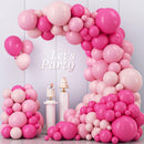 Pink Balloon Garland Arch Kit, Kelfara 109Pcs Hot Pink Latex Pastel Pink Balloon, 18 12 10 5 Inch Latex Balloons for Wedding Birthday Princess Theme Bridal Baby Shower Bridal Shower Party Decorations — 1