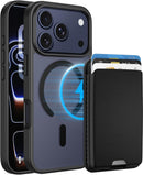 Magnetic for iPhone 18 Pro/17 Pro Wallet Case, Black photo 1