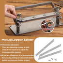 Leather Splitter, Leather Skiver Peeler, Manual Skiving Machine | Large-Silver-Type D — 5