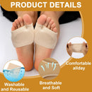 2 Pairs Metatarsal Pads Women & Men, Non Slip Ball of Foot Cushion for Sesamoiditis, Metatarsalgia, Morton'S Neuroma, Reusable Foot Pads with Inserts 3