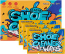 COZGO Shoe Cleaner Wipes, Shoe Cleaning Wipes for Sneakers, Leather, Canvas, Portable On-the-Go Shoe Care for Stain Removal — 8