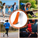 Insoles for Kids Youth – 4D Cloud Insoles for Men & Women Arch Support Shock Absorption Relieve Foot Shock Absorption (2 Pair,Orange, 6.5Y-7Y) — 6