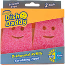 Scrub Daddy Dish Wand Scrubbing Brush Replacement Heads, Soap Dispensing Brushes, Texture Changing Washing Up… — 1