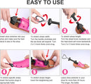 cyrico Shoe Stretcher Women 4-way Shoe Expander Widener Shoe Tree Shape for Wide Feet | rose — 5