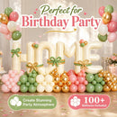 Housewarming Party Decorations, 40Inch Beige Home Balloon Banner | Ivory Sage Green Dusty Pink Metallli Gold Home — 8
