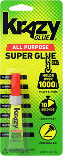 Krazy Glue All Purpose Super Glue Gel with Precision Tip (2g Tube) — 1