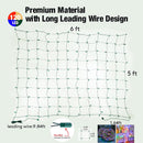 Led Multicolor Christmas Net Lights Outdoor Christmas Bushes Lights 120Led 6ftx5ft, Connectable Outdoor Indoor Mesh Net Lighting for Xmas Holiday, Garden, Lawn, Shrubs, Trees, Bushes Decorations — 6