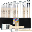 Artecho 32 Pcs Acrylic Paint Brushes Set with Case — 1
