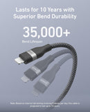 Anker USB C to Lightning Cable, Upcycled-Braided Cord (6 ft) 4