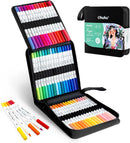 Ohuhu Adult Coloring Book Markers Paper-friendly Water-Based 60 Colors-Pupe — 1