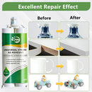 SPMG Clear Epoxy Glue Heavy Duty - 5-Min Fast Cure Syringe Epoxy Resin Adhesive for Metal, Plastic, Wood, Ceramic,… — 6