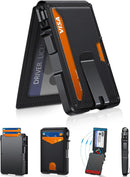Wallet for Men, Mens Minimalist Wallet 9-13 Cards, Slim Compact RFID Wallet